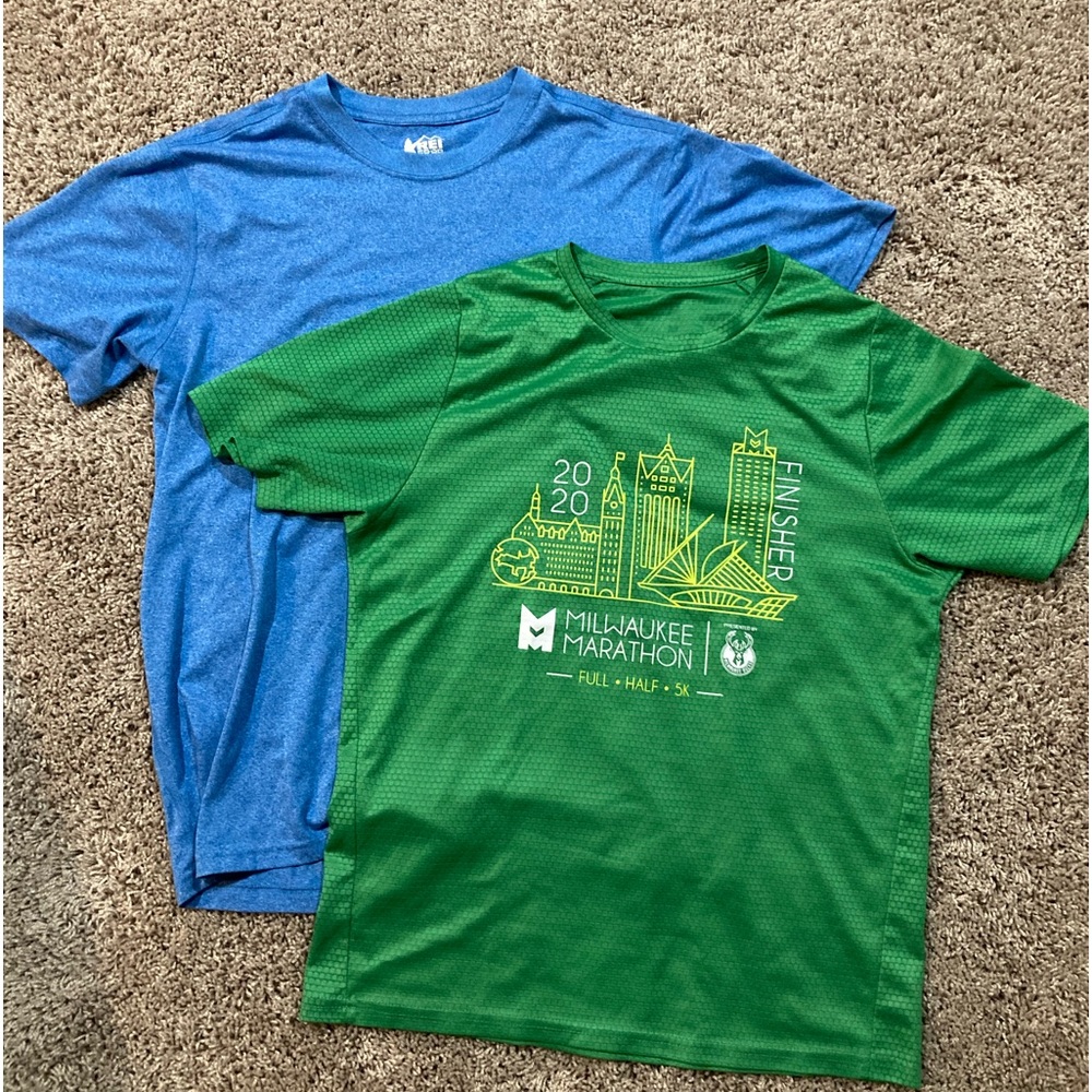 Men’s running shirts (2 pack) MEDIUM